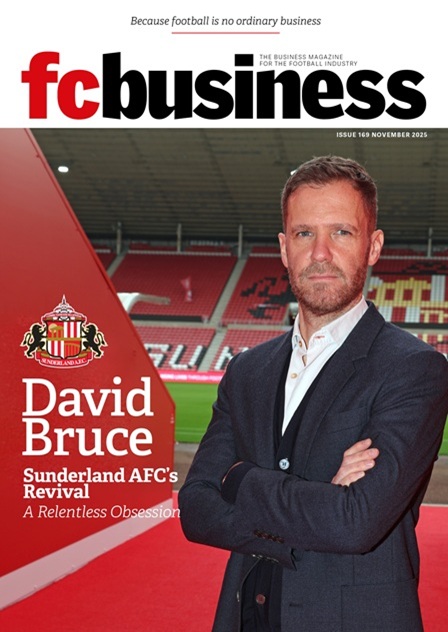 fcbusiness magazine cover: David Bruce, Sunderland AFC's Revival